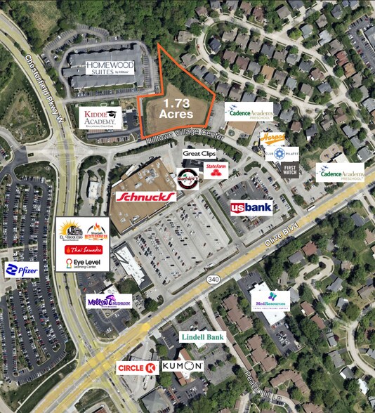 174 Hilltown Village Ctr, Chesterfield, MO à vendre - Photo du bâtiment - Image 1 de 1
