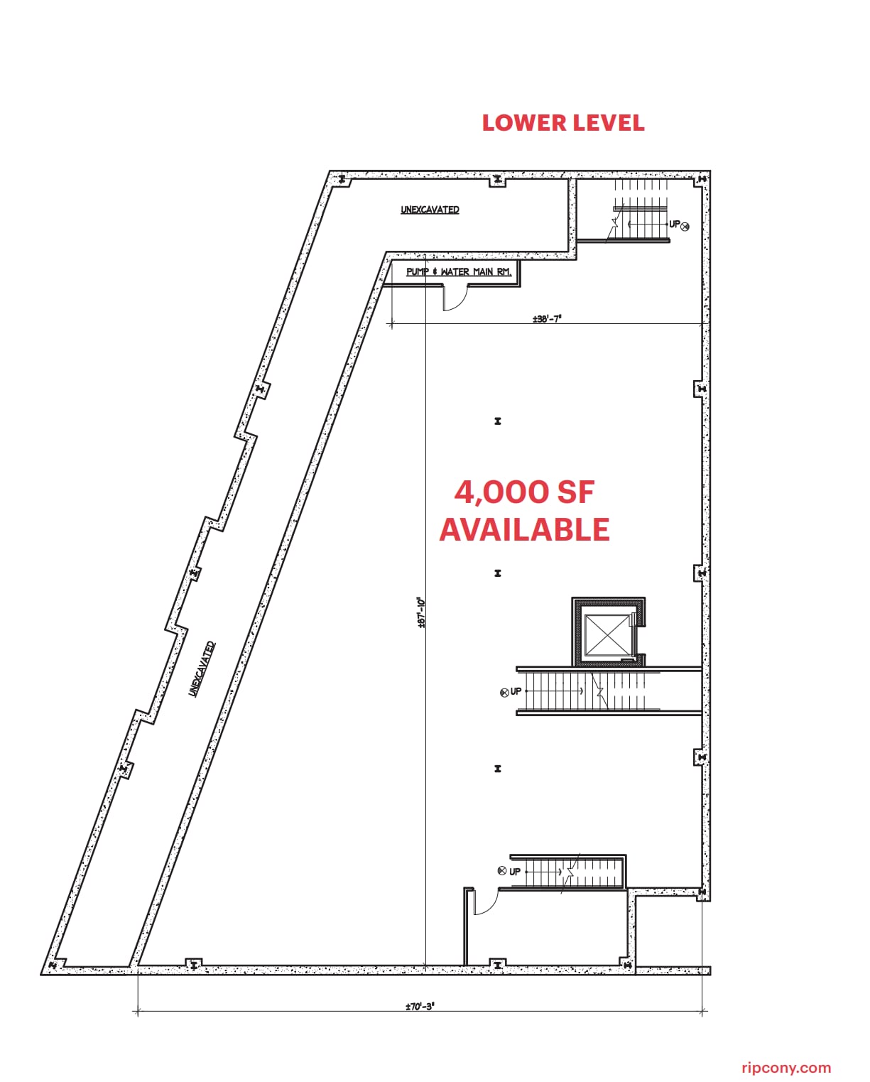 32 Glen Cove Rd, Greenvale, NY à louer Plan d’étage- Image 1 de 1