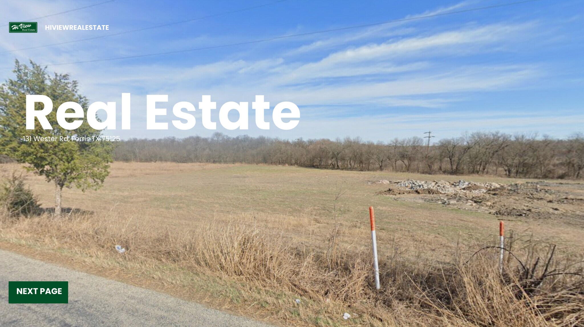 131 Wester Rd, Ferris, TX for sale Primary Photo- Image 1 of 3