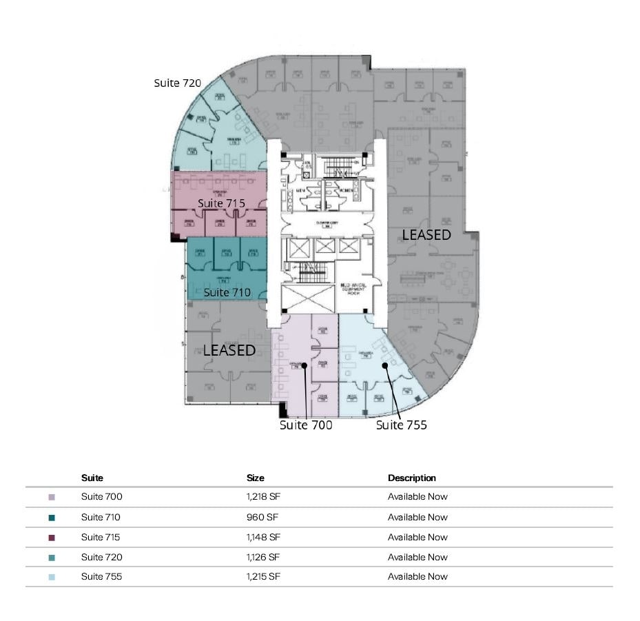 10451 Mill Run Cir, Owings Mills, MD à louer Plan d’étage- Image 1 de 1