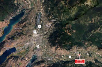 9626 Hill Dr, Coldstream, BC - Aerial  map view