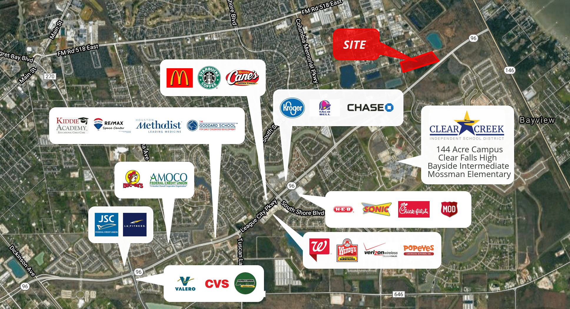 SEC Anders Ln & Kemah Dr, Kemah, TX à vendre Photo du bâtiment- Image 1 de 2