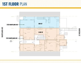 2125-2129 Maryland Ave, Baltimore, MD for lease Floor Plan- Image 1 of 1