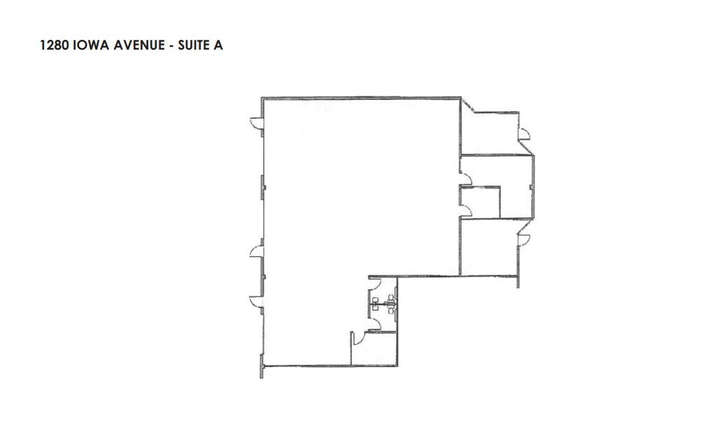 1020 Iowa Ave, Riverside, CA à louer Plan d  tage- Image 1 de 1