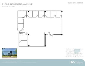 11000 Richmond Ave, Houston, TX for lease Floor Plan- Image 1 of 1