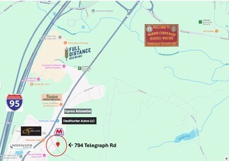 More details for 794 Telegraph Rd, Stafford, VA - Land for Sale