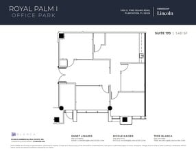 1000 S Pine Island Rd, Plantation, FL à louer Plan d’étage- Image 2 de 6