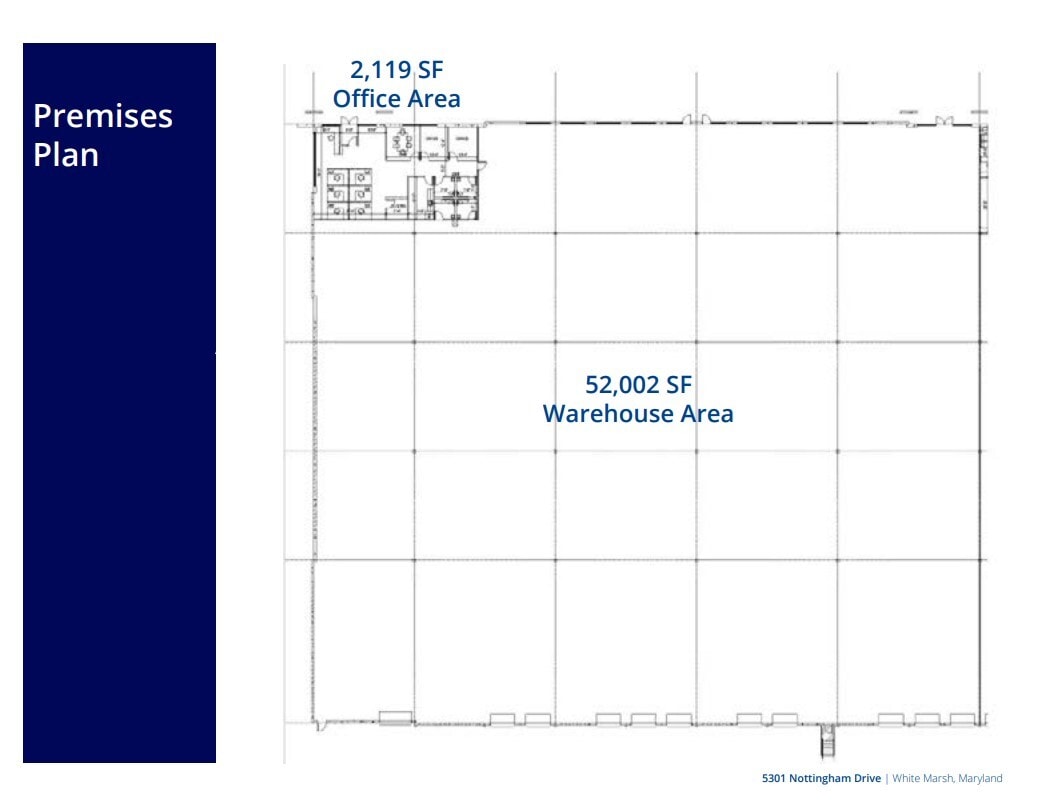 5301 Nottingham Dr, White Marsh, MD à louer Plan d’étage- Image 1 de 1
