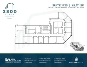 2800 N Central Ave, Phoenix, AZ for lease Floor Plan- Image 1 of 1