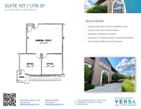 45 S Park Blvd, Glen Ellyn, IL for lease Floor Plan- Image 1 of 1