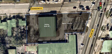 4669 Plank Rd, Baton Rouge, LA - Aerial map view