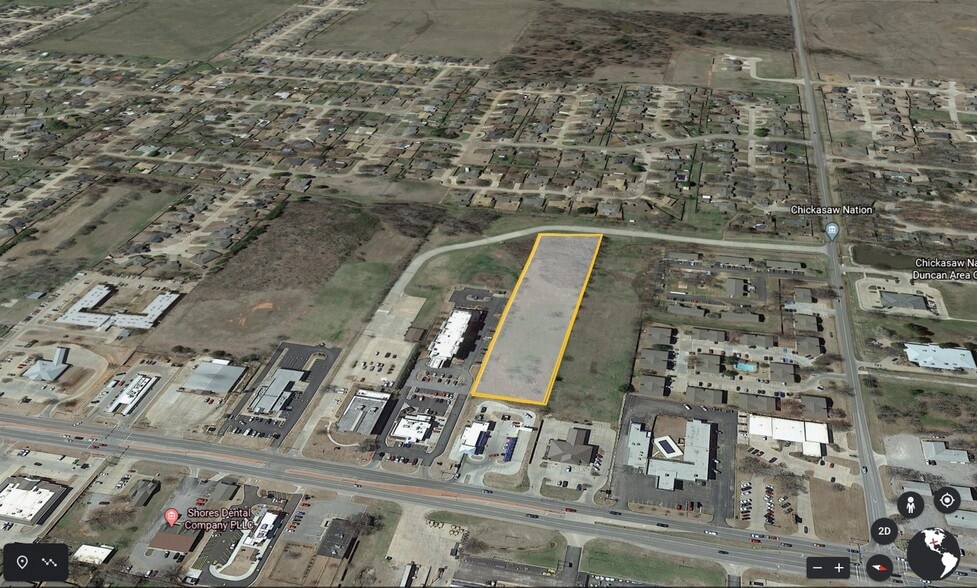 3.84/Ac, Duncan, OK à vendre - Aérien - Image 3 de 3