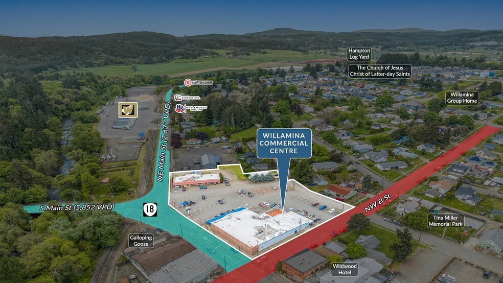 112 NE Main St, Willamina, OR for sale - Building Photo - Image 2 of 5
