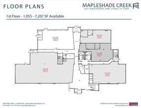 4351 Mapleshade Ln, Plano, TX for lease Floor Plan- Image 2 of 2