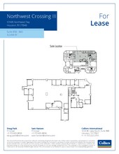 13105 Northwest Fwy, Houston, TX for lease Floor Plan- Image 2 of 2
