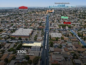 3700 E Cesar E Chavez Ave, Los Angeles, CA - Aerial map view - Image1
