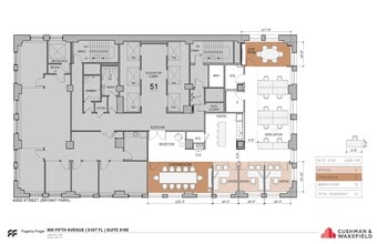 500 Fifth Ave, New York, NY for lease Floor Plan- Image 2 of 6