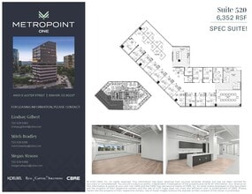 4600 S Ulster St, Denver, CO à louer Plan d’étage- Image 1 de 4