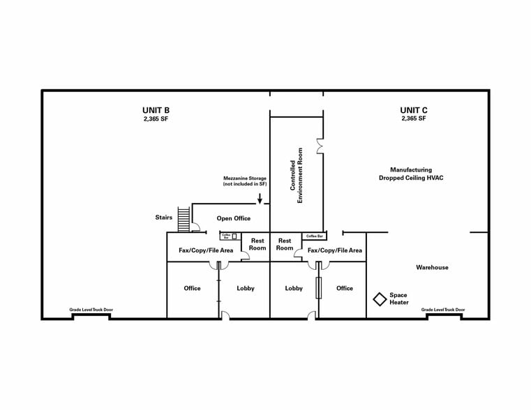 2814 Aiello Dr, San Jose, CA à louer - Plan d’étage - Image 2 de 2
