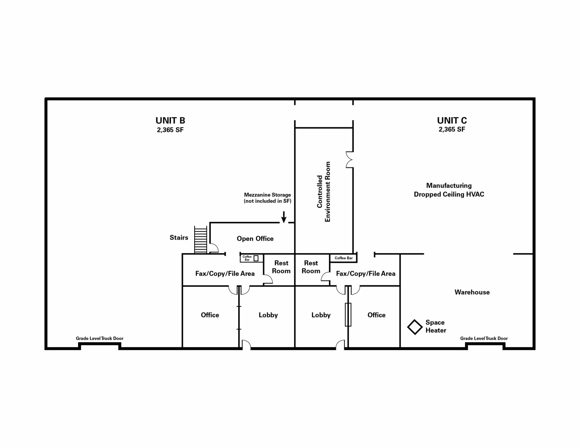 2814 Aiello Dr, San Jose, CA for lease Floor Plan- Image 1 of 1