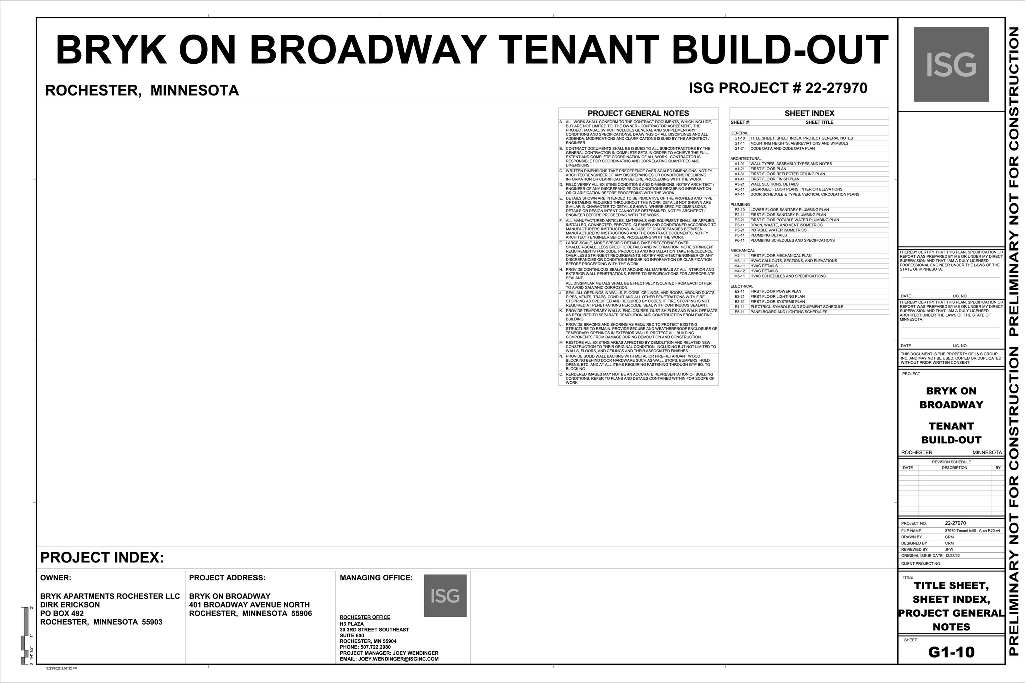 401 Broadway Ave N, Rochester, MN for lease Site Plan- Image 1 of 20