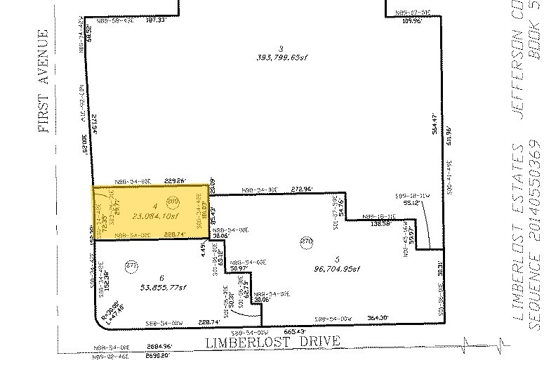 4214 N 1st Ave, Tucson, AZ à vendre - Plan cadastral - Image 1 de 3