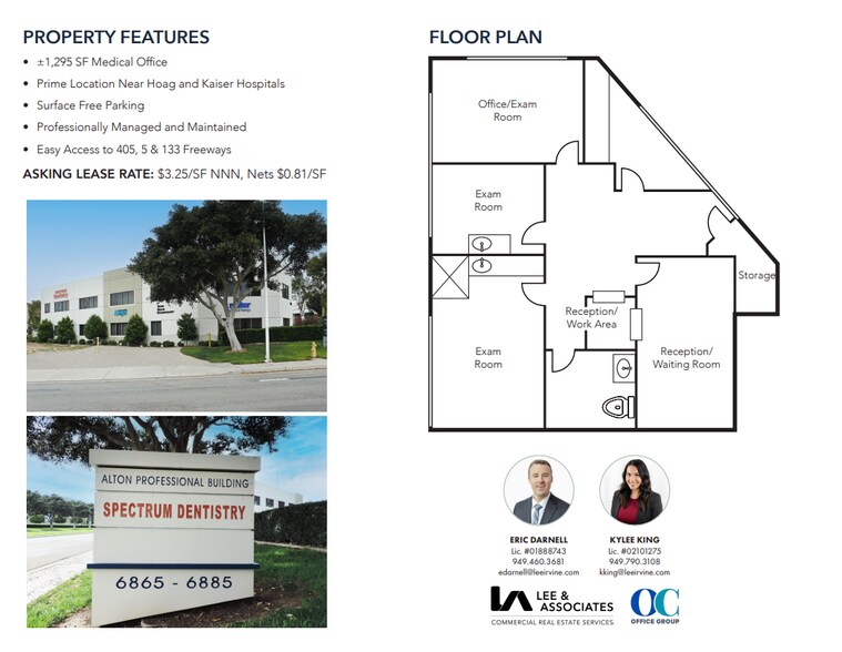 6865 Alton Pky, Irvine, CA à louer - Plan d’étage - Image 2 de 3