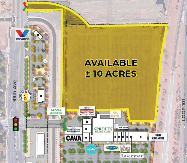 NNEC 99th Ave & McDowell Rd, Phoenix, AZ à vendre - Photo du bâtiment - Image 3 de 3