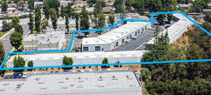 210 W Arrow Hwy, San Dimas, CA for lease Aerial- Image 2 of 2