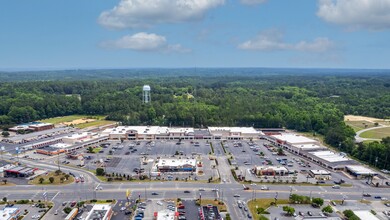 1305 E Broad Ave, Rockingham, NC - aerial  map view