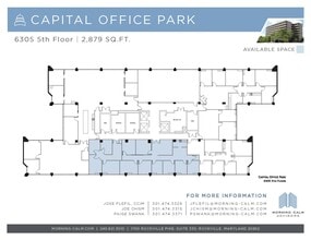 6305 Ivy Ln, Greenbelt, MD for lease Floor Plan- Image 1 of 2