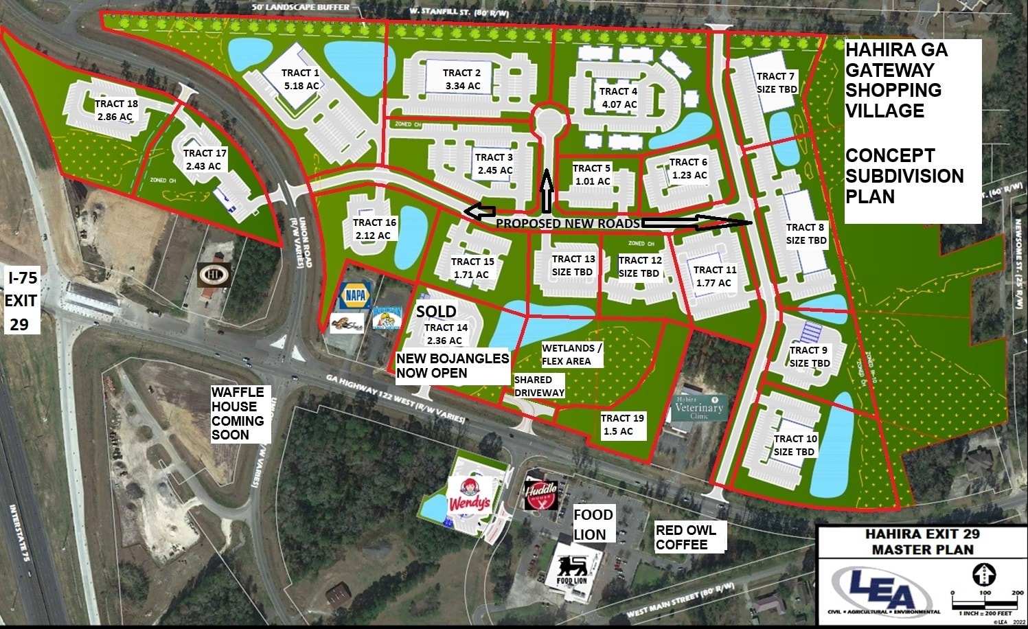 750 GA Highway 122, Hahira, GA for sale Aerial- Image 1 of 14