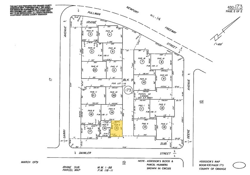 2932 Daimler St, Santa Ana, CA à louer - Plan cadastral - Image 2 de 8