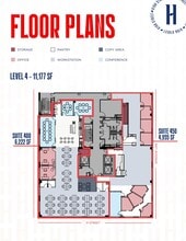 701 7th St NW, Washington, DC à louer Plan d’étage- Image 2 de 2