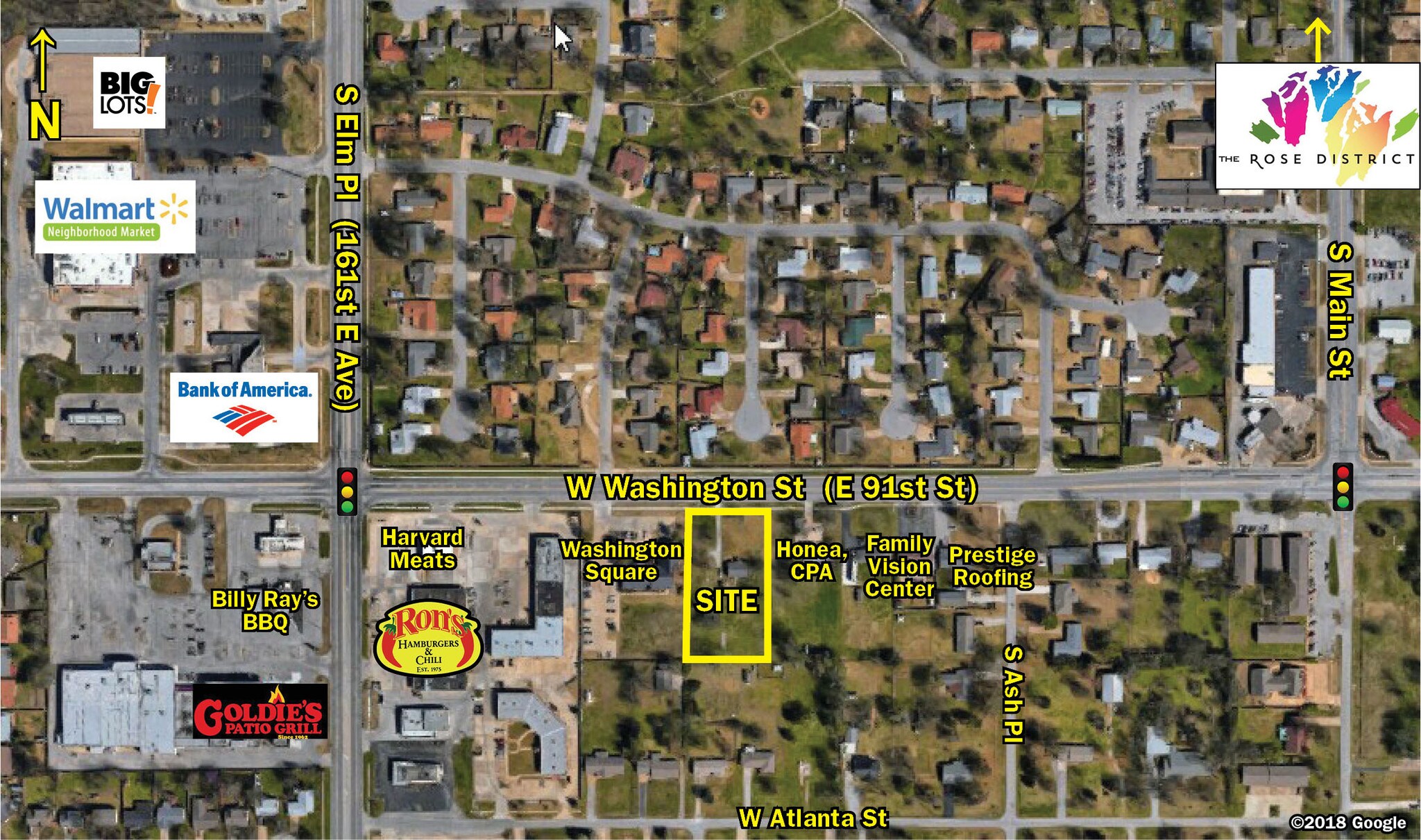 409 W Washington St, Broken Arrow, OK à vendre Photo principale- Image 1 de 27