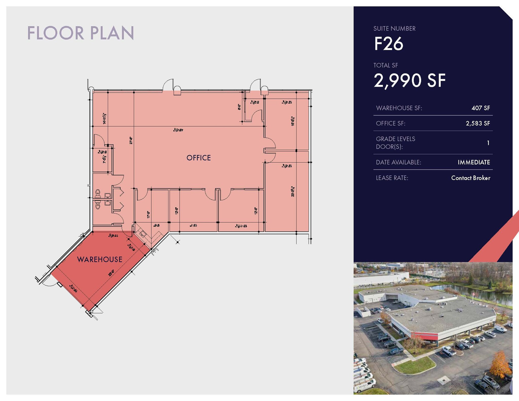 27200 Haggerty Rd, Farmington Hills, MI for lease Floor Plan- Image 1 of 1