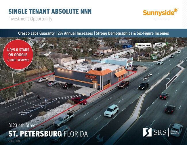 More details for 8123 4th St N, Saint Petersburg, FL - Retail for Sale