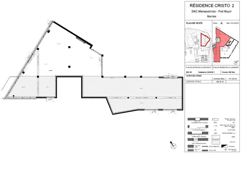 Bureau dans Nantes à louer - Plan de site - Image 3 de 4