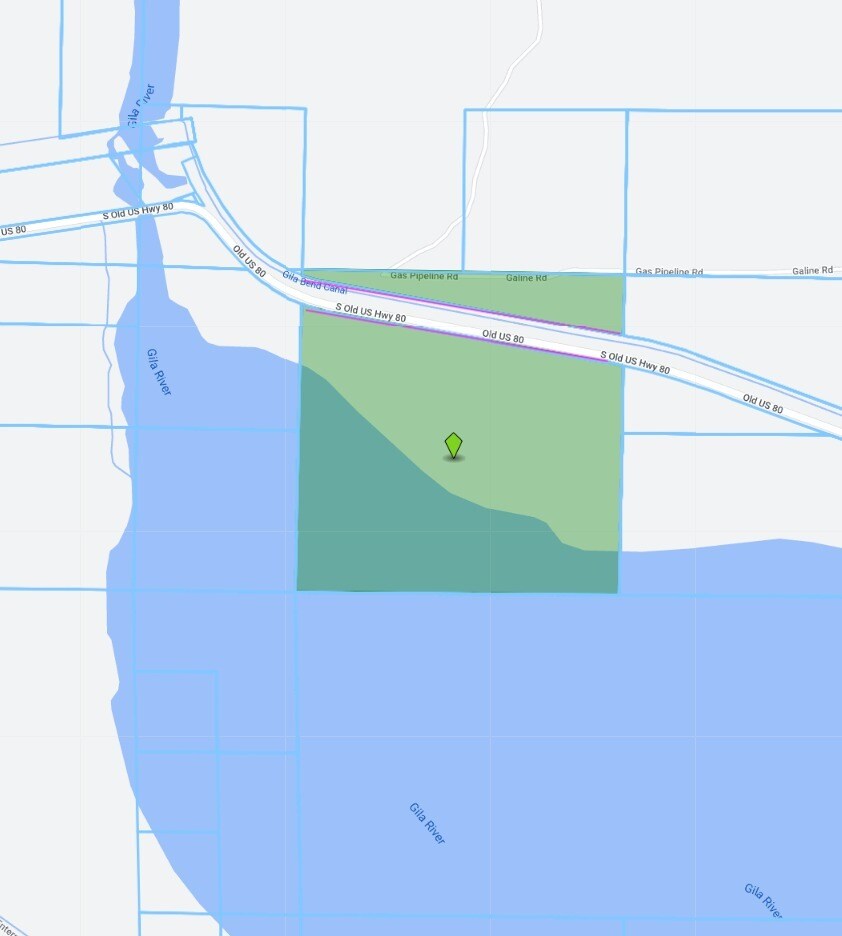 Old US Highway 80, Buckeye, AZ for sale Plat Map- Image 1 of 3