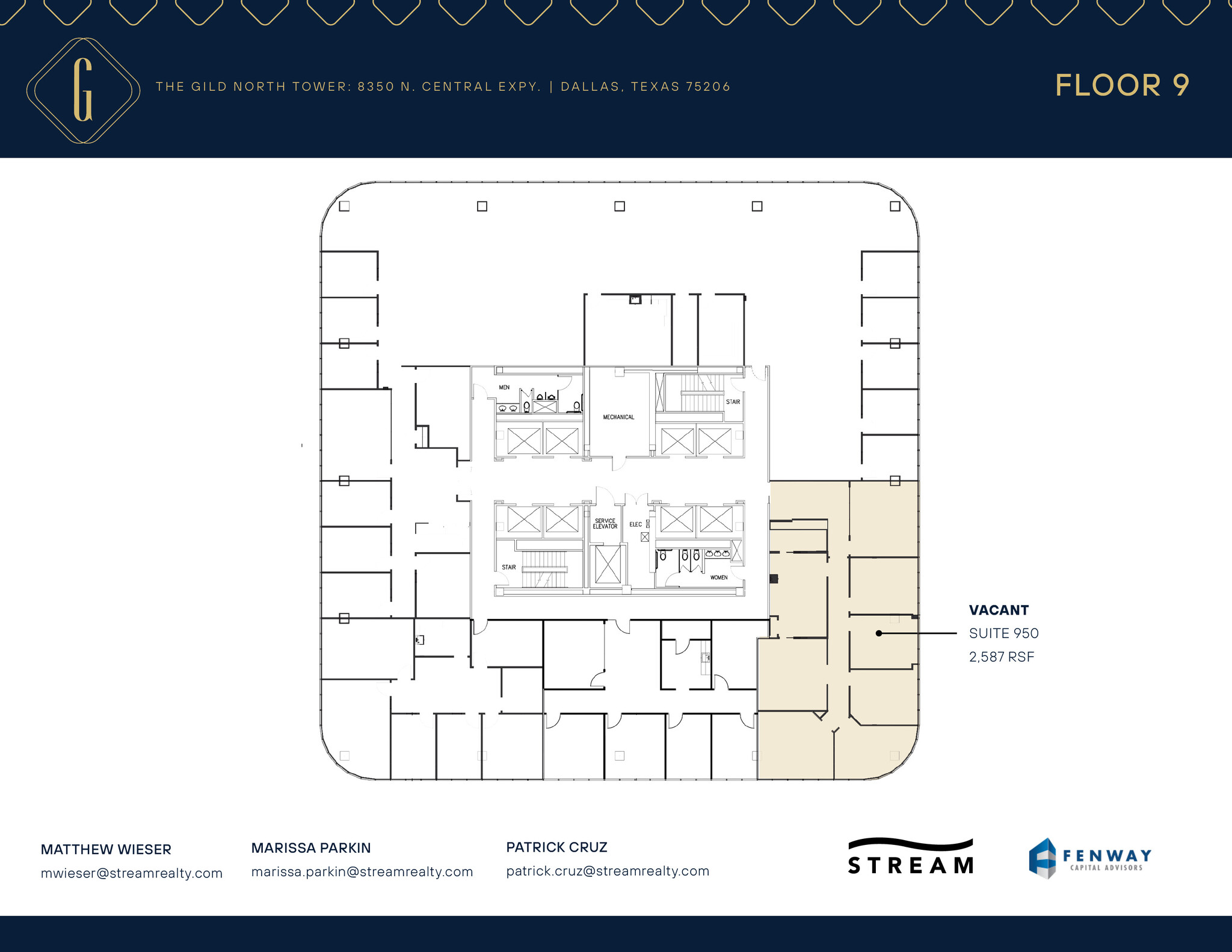 8350 N Central Expy, Dallas, TX for lease Floor Plan- Image 1 of 1