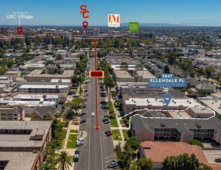 2647 Ellendale Pl, Los Angeles, CA à vendre - Photo du bâtiment - Image 3 de 17