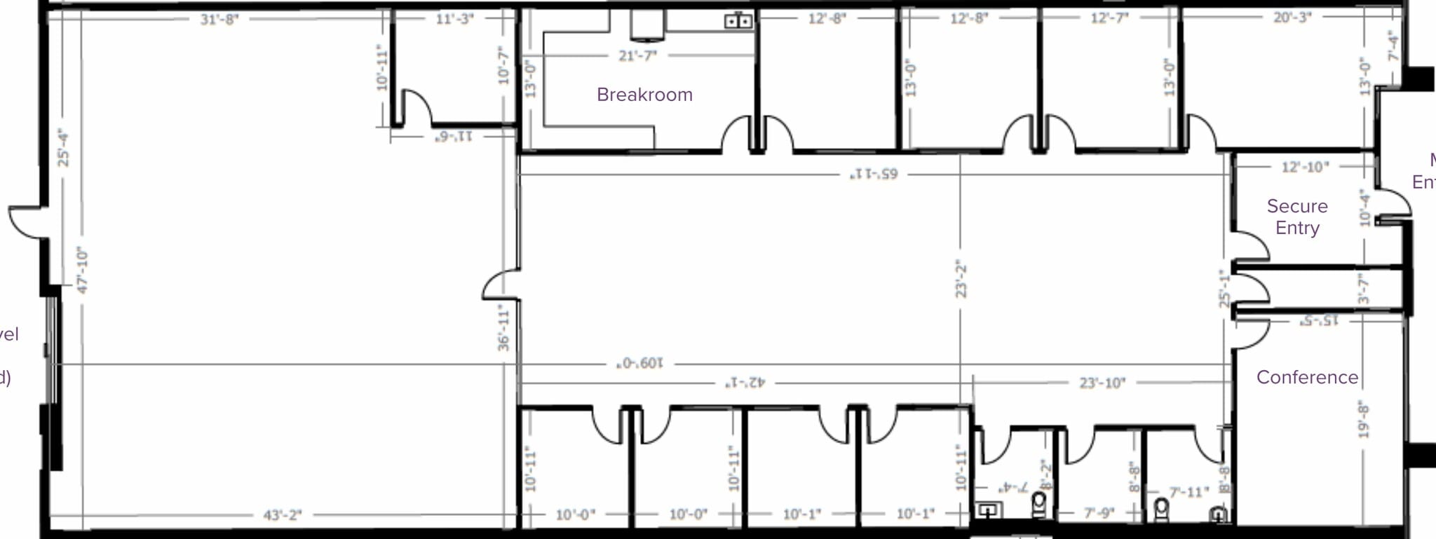13300 McCormick Dr, Tampa, FL for lease Floor Plan- Image 1 of 2