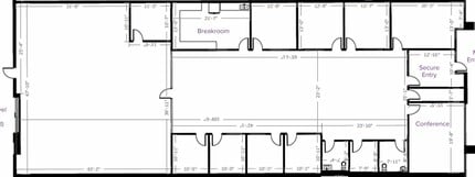13300 McCormick Dr, Tampa, FL for lease Floor Plan- Image 1 of 2