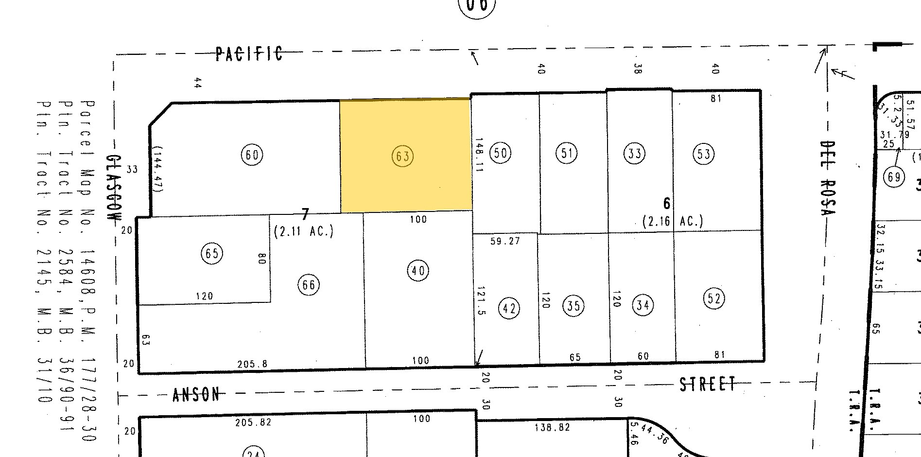 25235 Pacific St, San Bernardino, CA à vendre Plan cadastral- Image 1 de 21