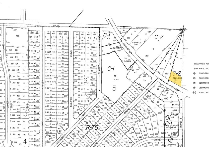4906 Covington Hwy, Decatur, GA à vendre - Plan cadastral - Image 3 de 5