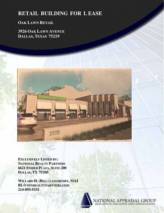 Plus de détails pour 3926 Oak Lawn Ave, Dallas, TX - Commerce de détail à louer