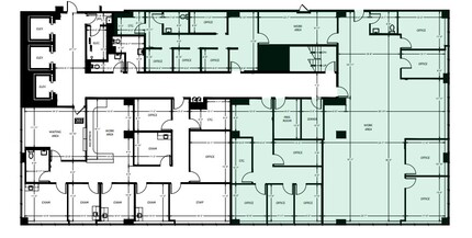 3300 Webster St, Oakland, CA à louer Plan d’étage- Image 1 de 1