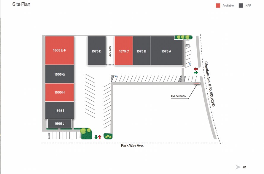 1565 Glendale Ave, Sparks, NV à louer - Plan de site - Image 2 de 4