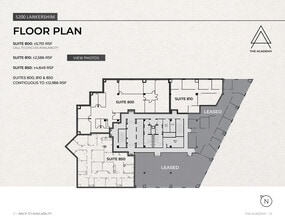 5200 Lankershim Blvd, North Hollywood, CA à louer Plan d’étage- Image 1 de 1