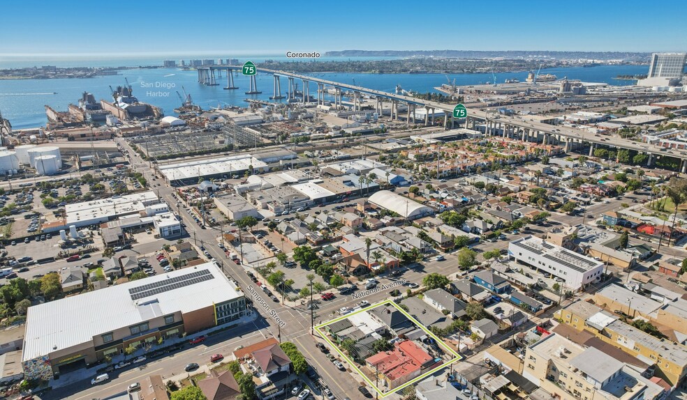 2186-2190 National Ave, San Diego, CA à vendre - Photo du bâtiment - Image 2 de 12